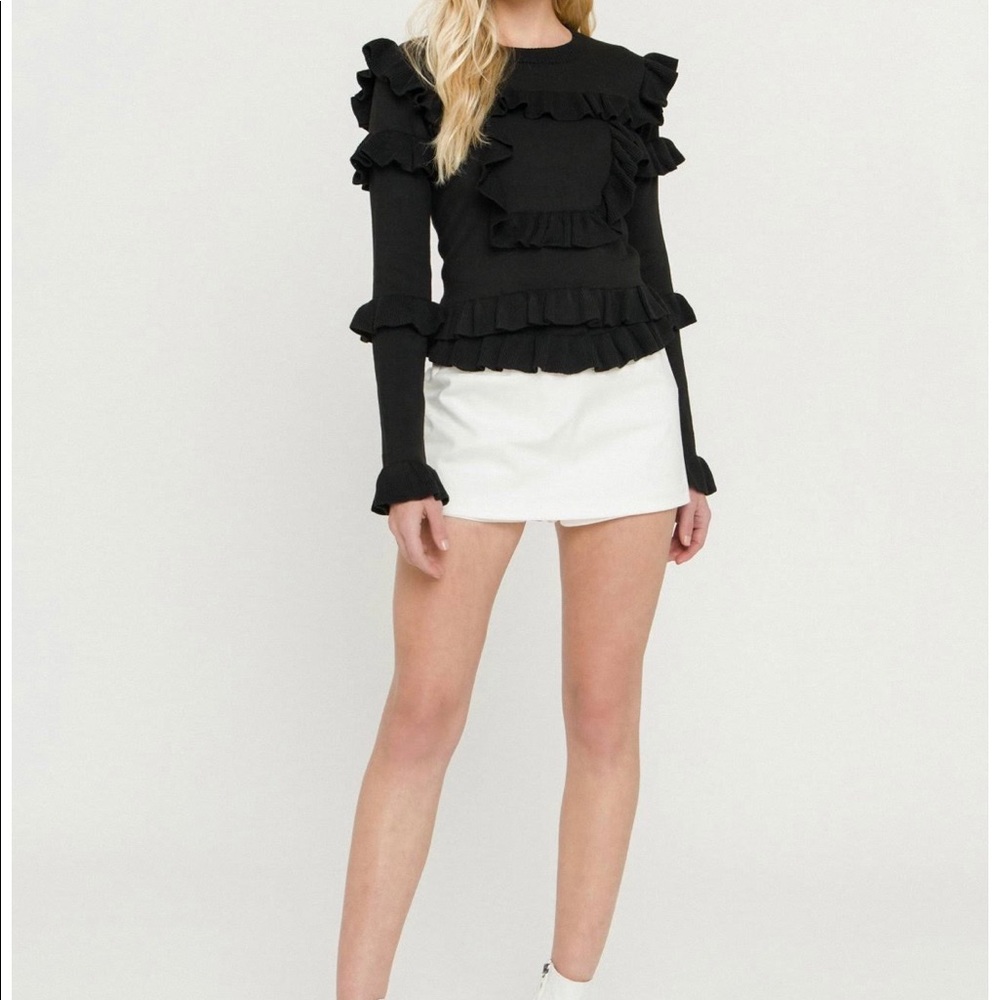 New Endless Rose ruffle sweater - Picture 8 of 12